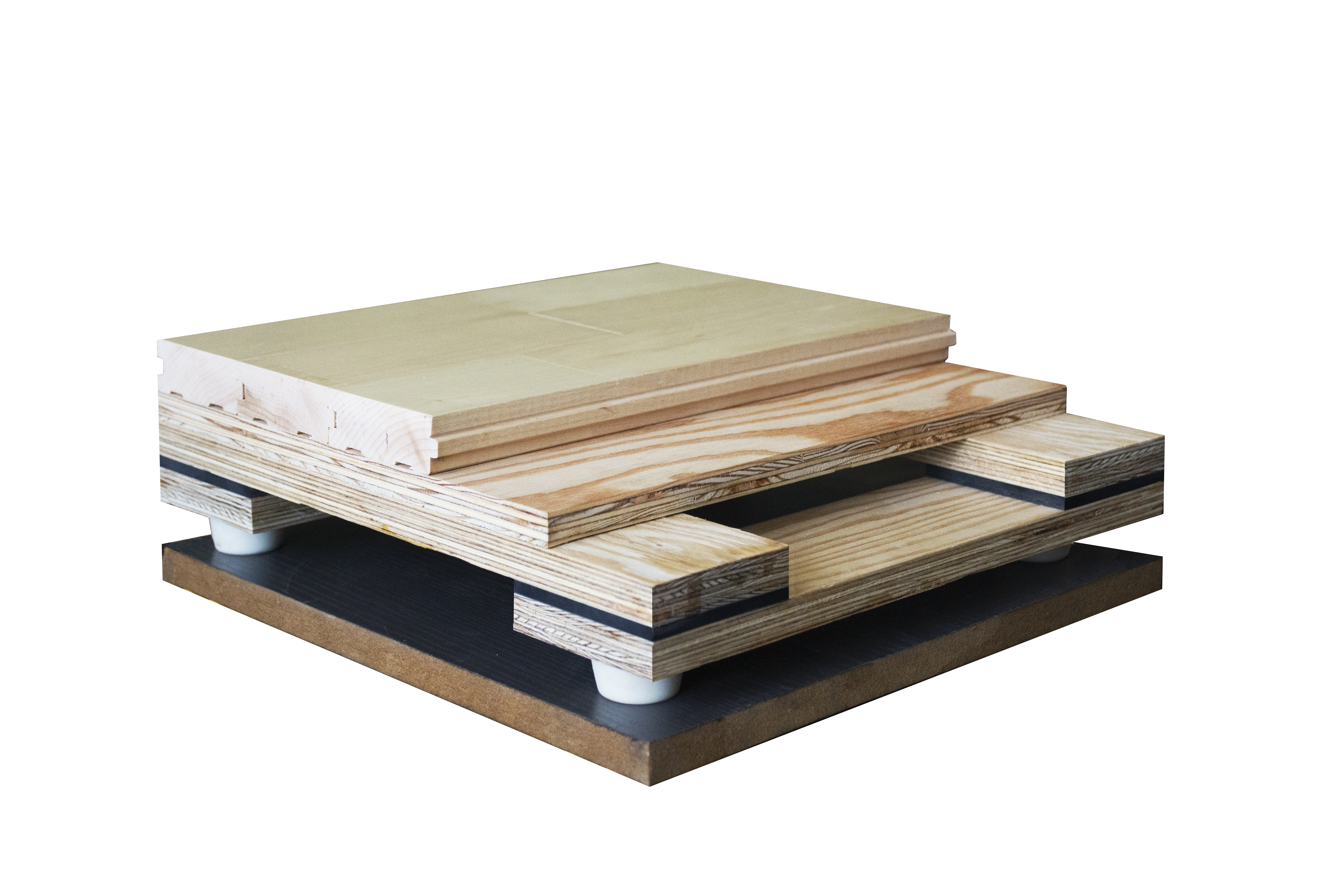 實木雙層龍骨結(jié)構(gòu)