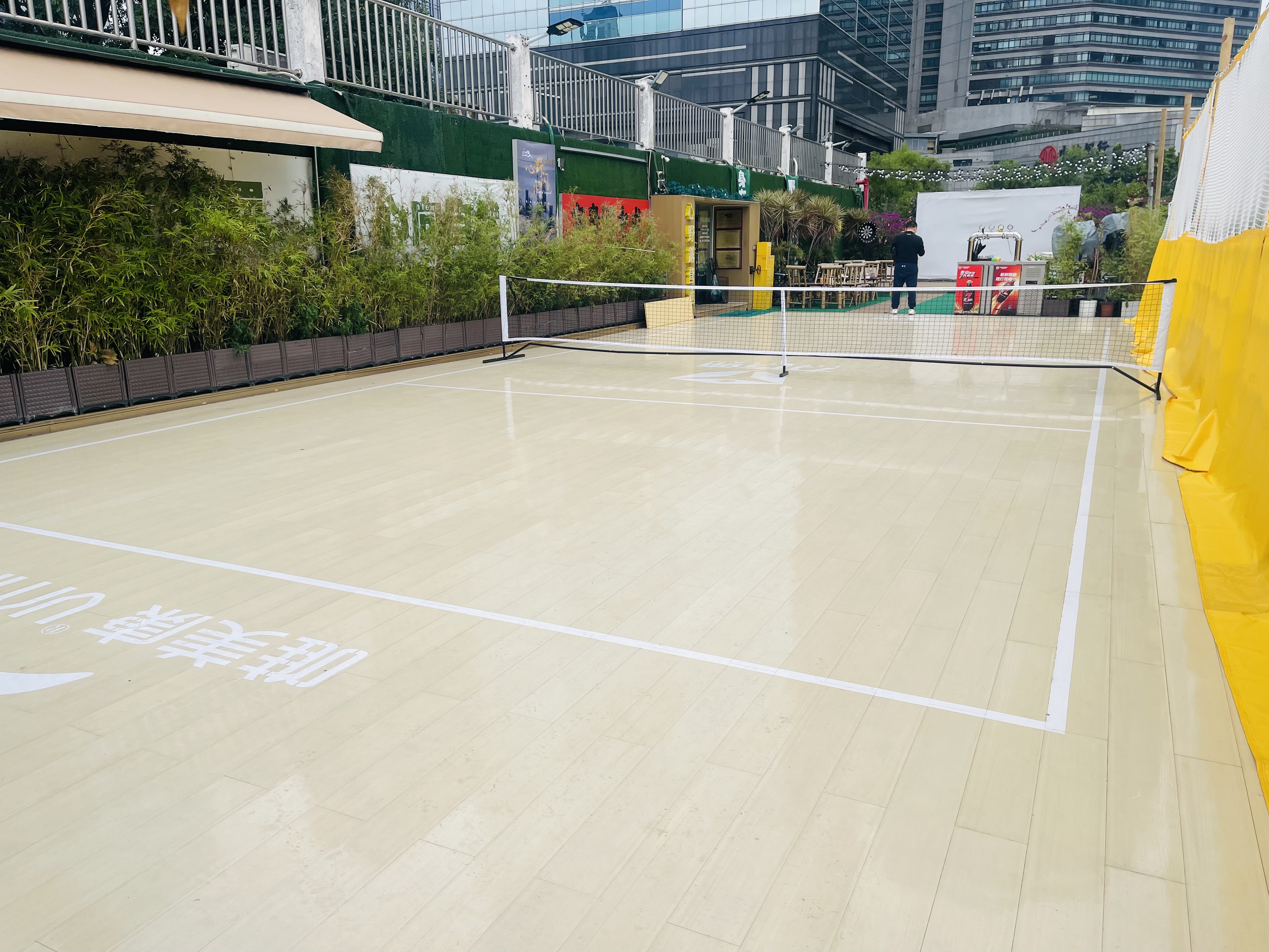 廣州天河CBD戶外匹克球場